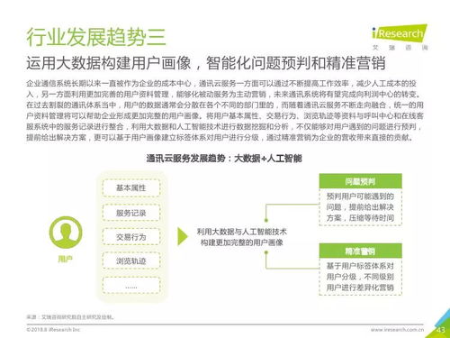 2018年中國通訊云服務行業研究報告解讀 行業演進、市場格局與未來展望